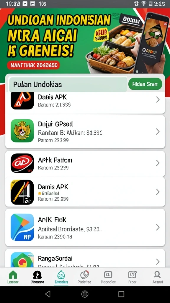 Screenshot menampilkan tampilan antarmuka yang menarik.