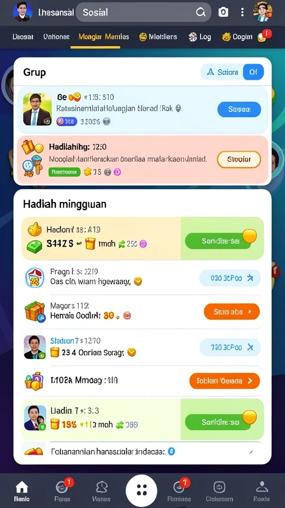 Tampilan antarmuka yang ramah pengguna.