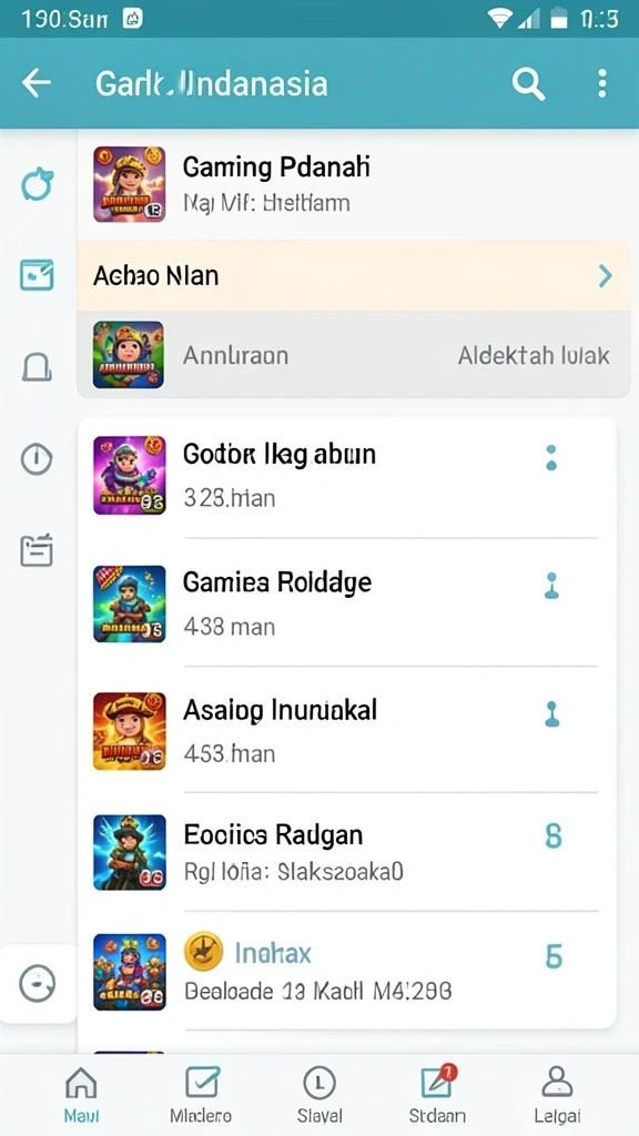 Fitur sosial untuk berinteraksi dengan pemain lain.