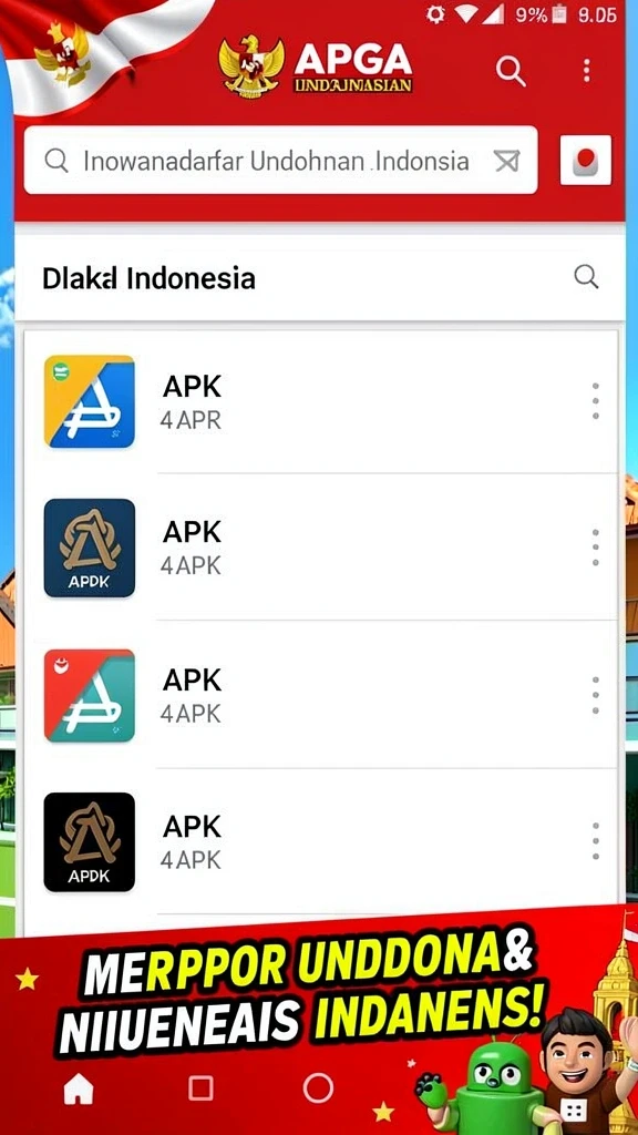 Tampilan antarmuka yang user-friendly.