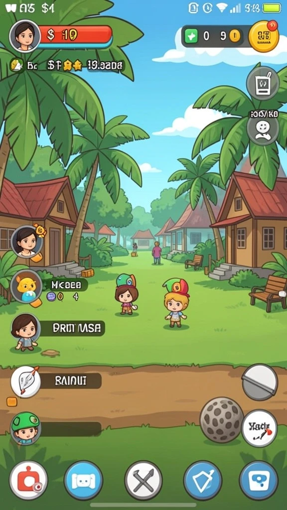 Karakter unik dengan kemampuan berbeda.