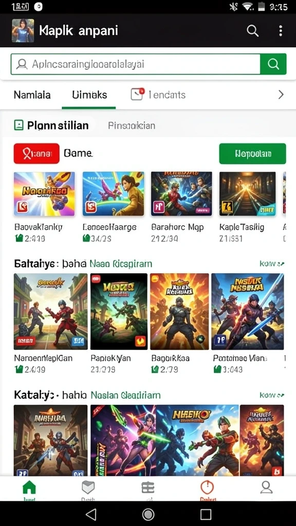 Beragam level dengan tingkat kesulitan yang bervariasi.