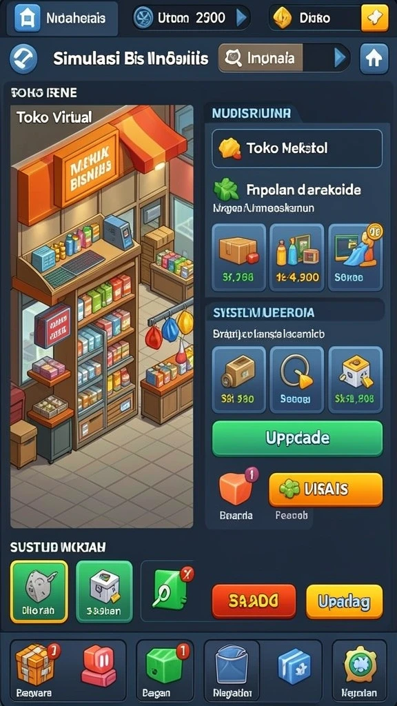 Level tantangan yang menuntut strategi dan ketepatan.