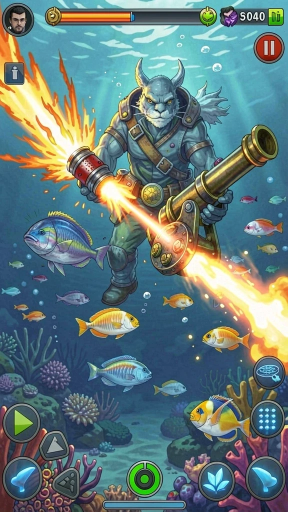 Mode multiplayer yang memungkinkan bermain dengan teman.