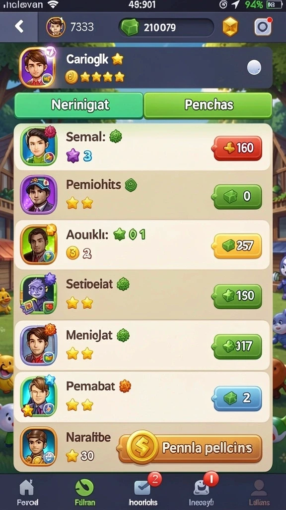 Fitur dealer langsung membuat pengalaman bermain lebih nyata.