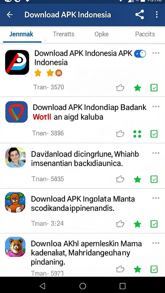 Tampilan antarmuka yang modern dan menarik.
