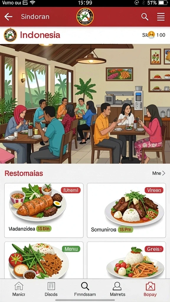 Banyak pilihan permainan yang menghibur.