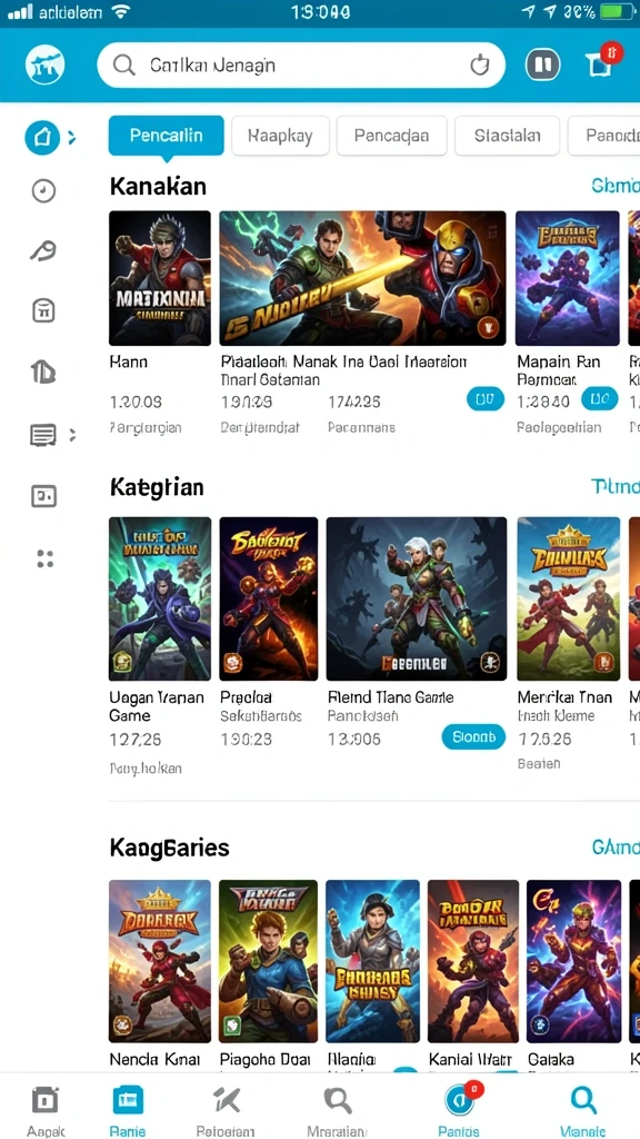 Fitur sosial yang memungkinkan interaksi dengan pemain lain.