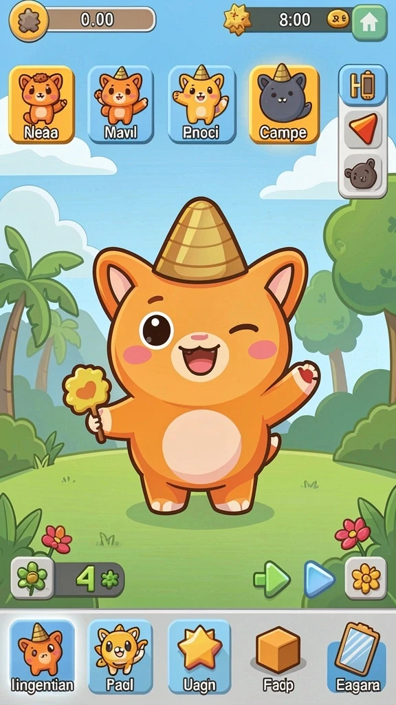 Tangkapan layar menampilkan fitur interaksi multiplayer.