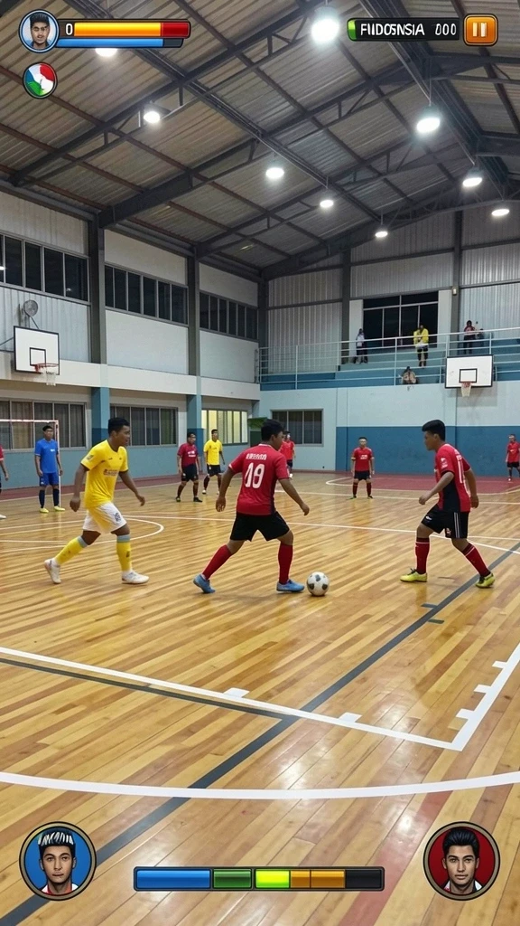 Karakter-karakter unik dan menarik.