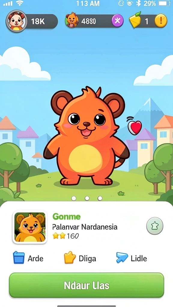 Tangkapan layar menunjukkan mode multiplayer yang seru.