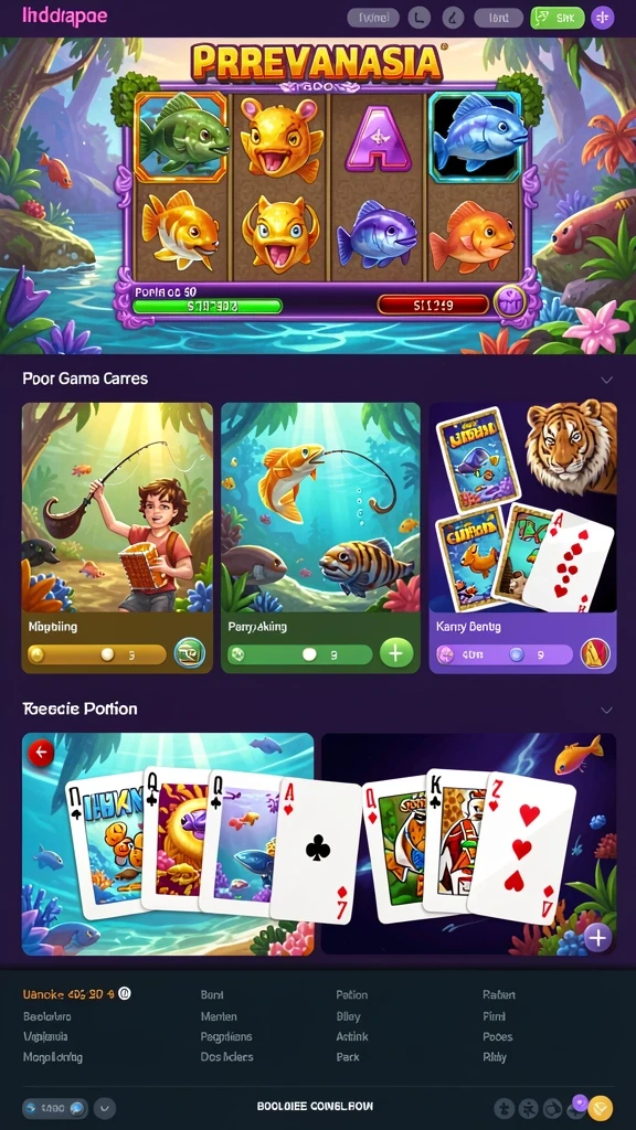 Pengaturan yang intuitif memudahkan navigasi dalam game.