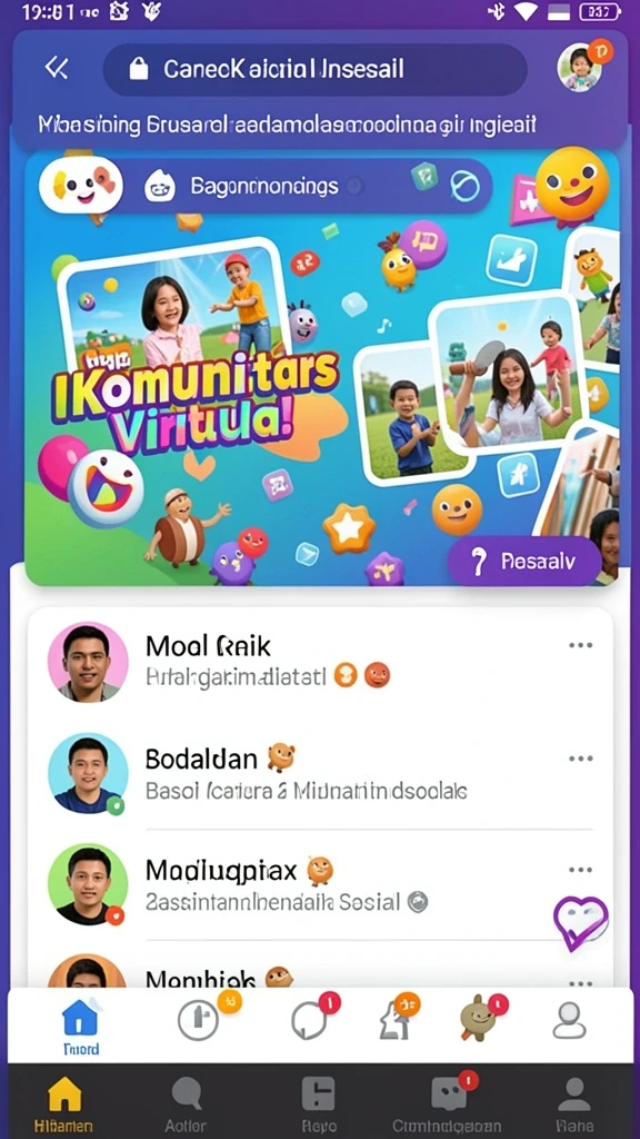 Beragam pilihan permainan yang siap menghibur.