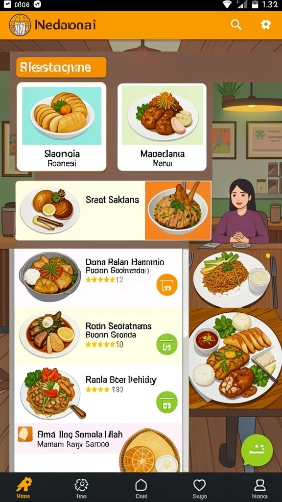 Karakter-karakter unik dengan kekuatan berbeda.
