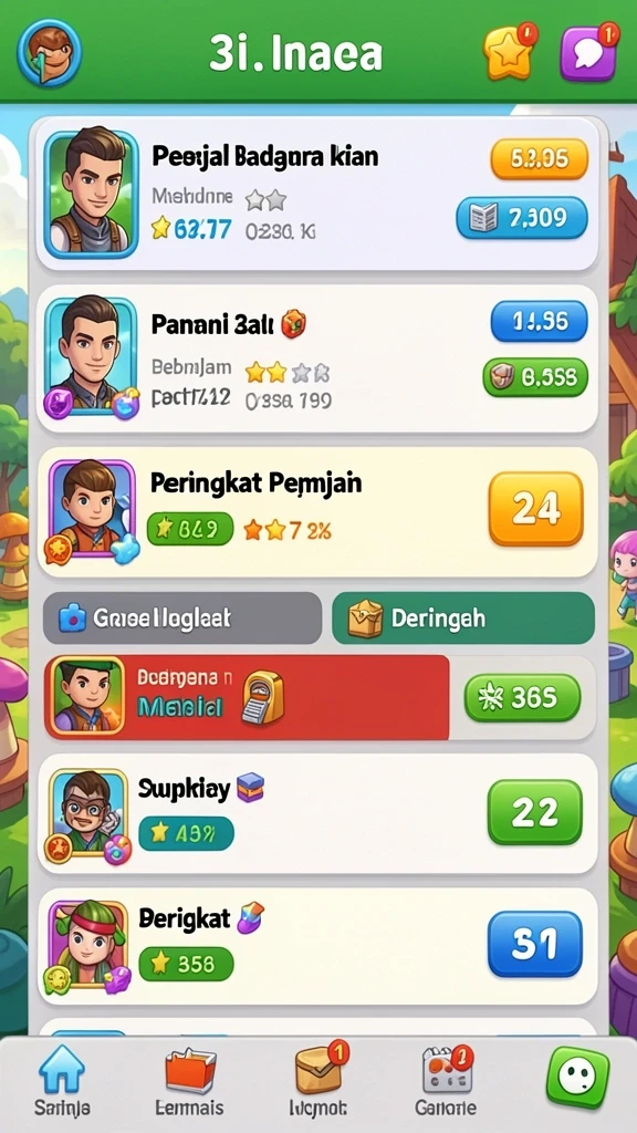 Komunitas aktif yang mendukung para pemain.