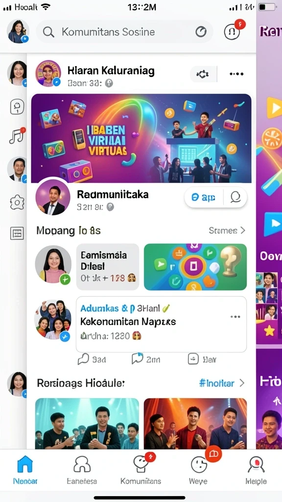 Tampilan antarmuka yang ramah pengguna dan menarik.