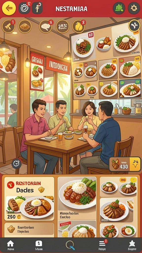 Beragam permainan slot dengan tema menarik.