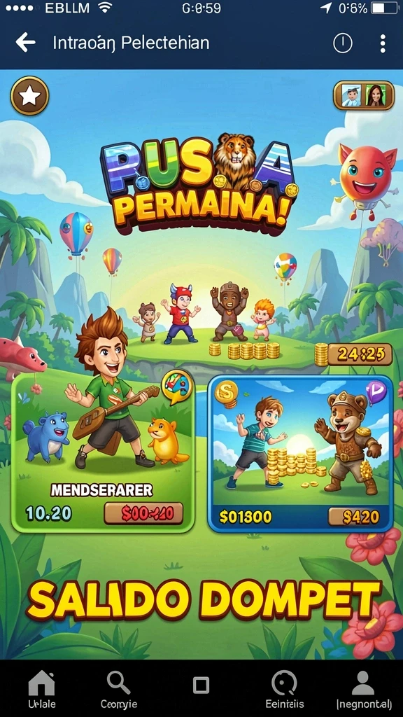 Pengalaman bermain yang imersif dengan grafik memukau.