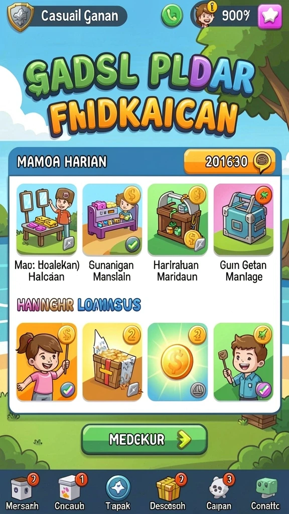 Live draw yang ditampilkan secara langsung dan seru.