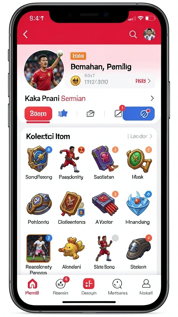 Tampilan antarmuka yang bersih dan intuitif.