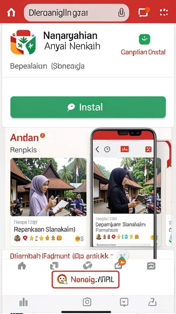 Tampilan menarik dari level pertama permainan.