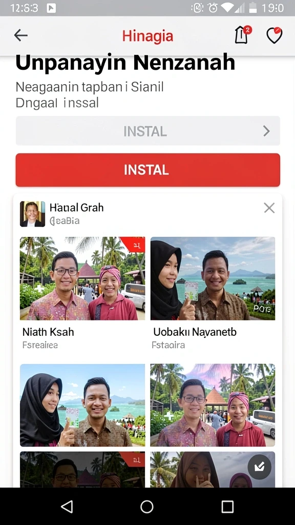 Tampilan grafis yang memukau dalam permainan.