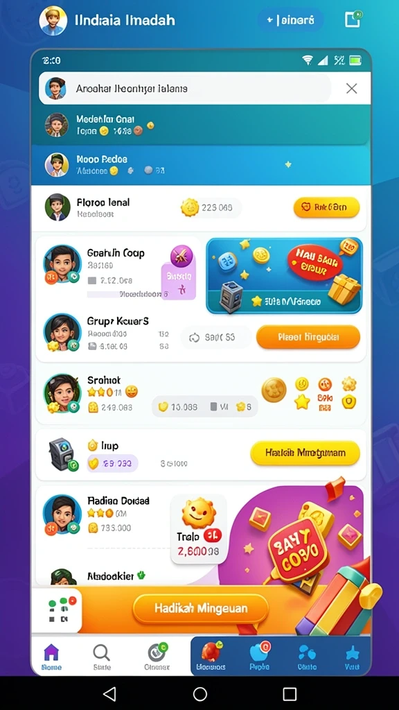 Screenshot menampilkan karakter utama dalam petualangan seru.