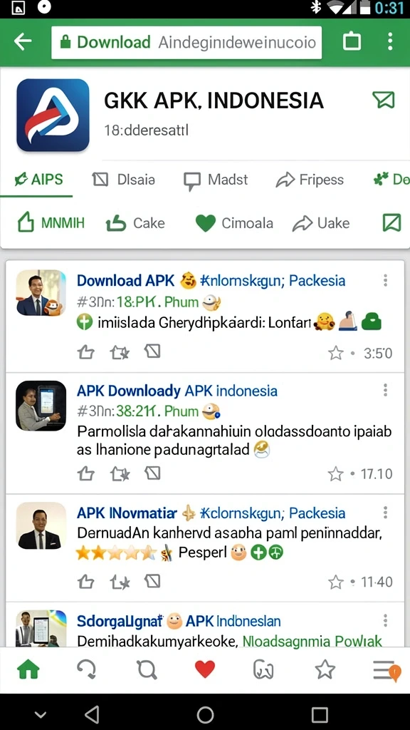 Tangkapan layar menampilkan interaksi sosial antar pemain.