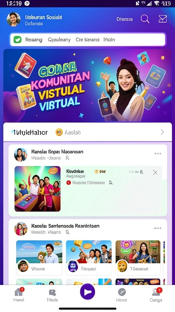 Tantangan seru dalam mode multiplayer.