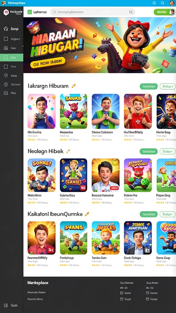 Fitur multiplayer membuat permainan semakin seru.