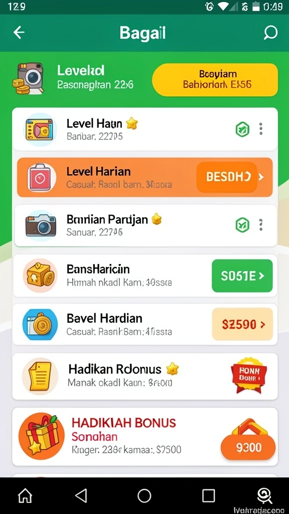 Tangkapan layar menampilkan petualangan seru karakter utama.