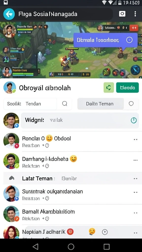 Berbagai mode permainan yang seru dan menantang.