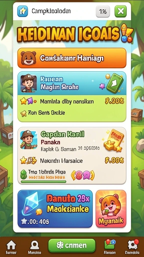 Momen seru saat bermain mode multiplayer dengan teman.