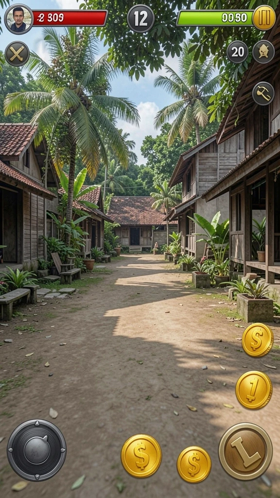 Gameplay VALOHOKI yang dinamis dan interaktif.