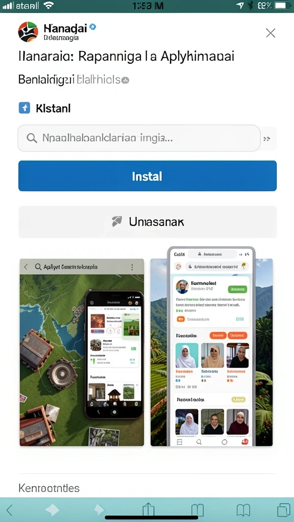 Tampilan antarmuka pengguna yang menarik dan mudah dinavigasi.