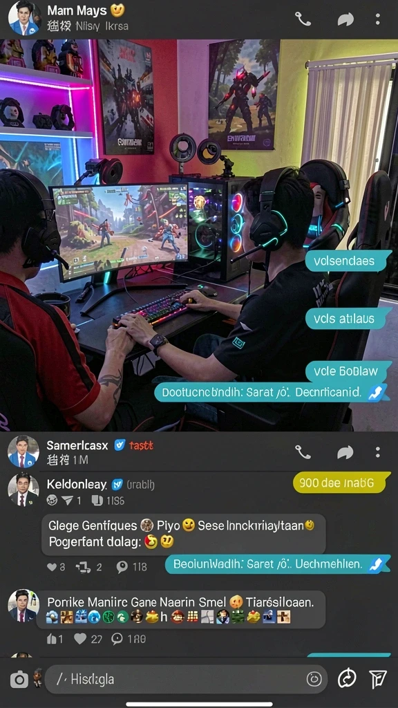 Karakter unik siap untuk dijelajahi.
